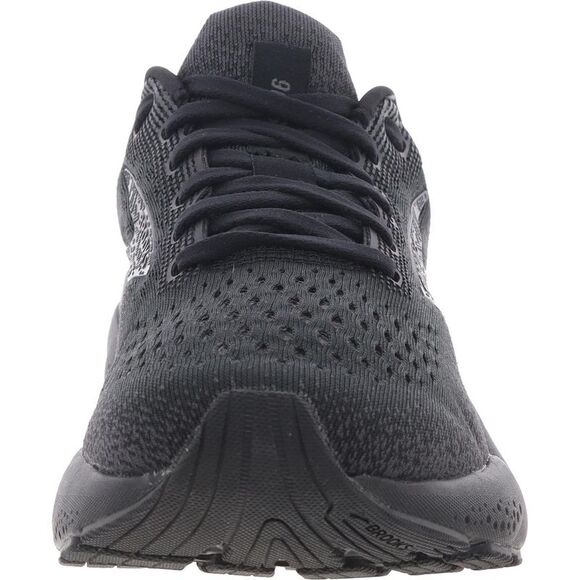 Brooks Womens Ghost 16 Black Lace-Up Casual And Fashion Sneakers New - Picture 2 of 3